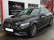 Mercedes C-class W205 2014-2021 Frontgrill Diamond Silber (für Avantgarde/AMG-Line/C43 AMG) 2014-2018, ohne Kamera Foto 14