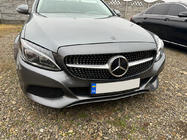 Mercedes C-class W205 2014-2021 Frontgrill Diamond Silber (für Avantgarde/AMG-Line/C43 AMG) 2014-2018, ohne Kamera Foto 2
