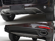 Porsche Cayenne 2010-2017 Front- und Heckstoßstangenabdeckungen (2015-2017) Foto 1