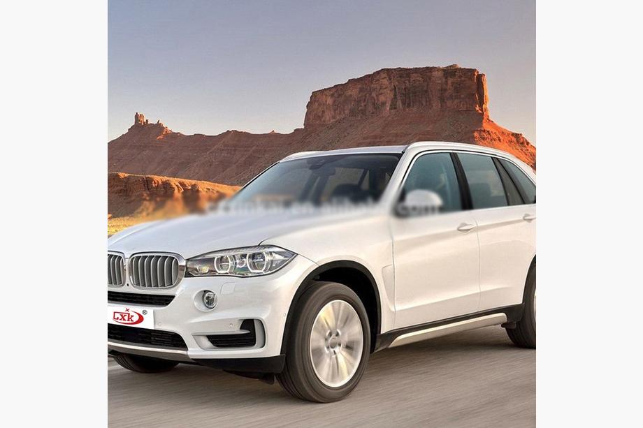 BMW X5 F15 2013-2018 Integrierte Dachreling Chrom OEM (Aluminium, Montage mit Kleber) Image