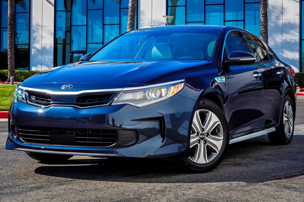 Übersicht der Kia Optima Hybrid 2017-Jahre