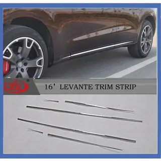 Chrom Türleisten Set Maserati Levante 2016- Foto 3