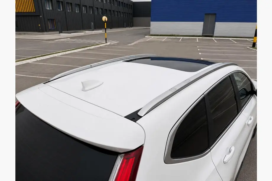 Honda CRV 2017-2022 Integrierte Dachreling grau OEM (Aluminium, Schraubmontage) Foto 3