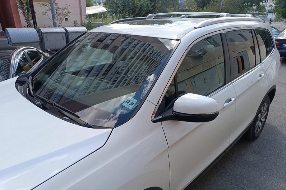 Honda Pilot 2015-2022 Originale Querträger grau (2 Stk) Foto 2