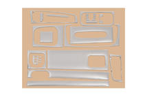 Volkswagen Golf 3 1991-2001 Armaturenbrett Abdeckungen Aluminium Foto 3
