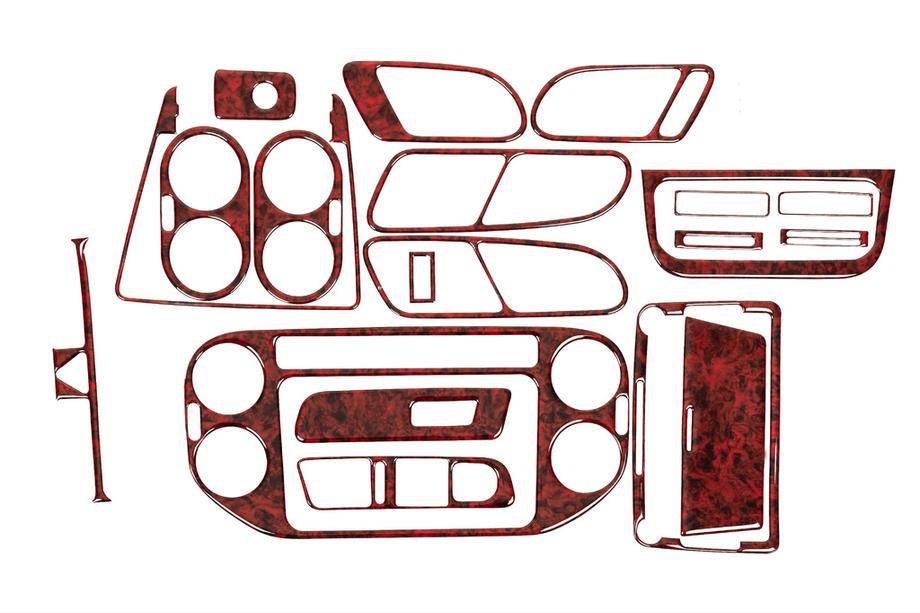 Volkswagen Tiguan 2007-2016 Armaturenbrett Abdeckungen (2011-2015) Aluminium Image