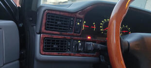 Volvo 850 1991-1997 Armaturenbrett Abdeckungen (1993-1997) Aluminium Foto 4
