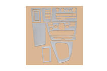 Volvo S60 2000-2009 Armaturenbrett Abdeckungen (2000-2005) Aluminium Foto 4