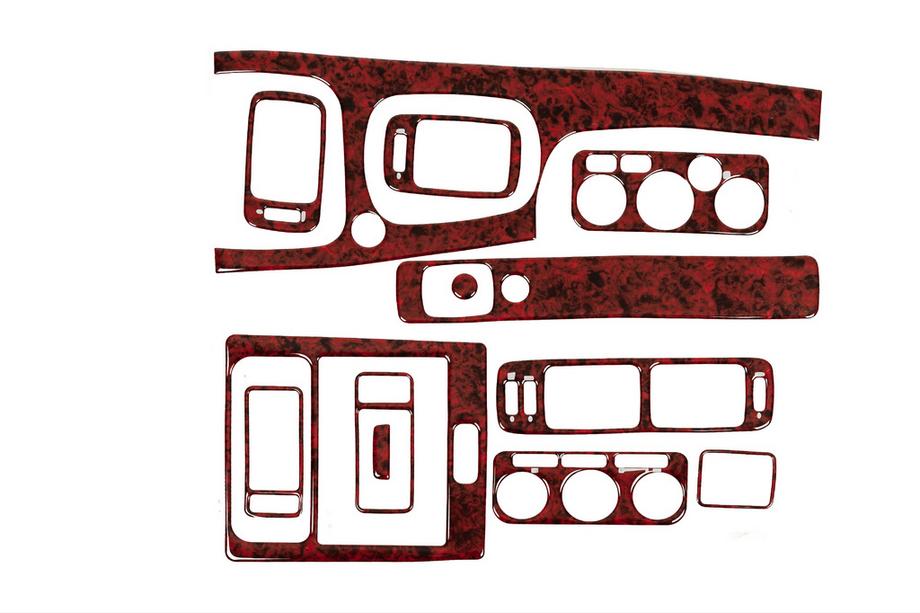 Volvo V70 1997-2000 Armaturenbrett Abdeckungen Aluminium Image