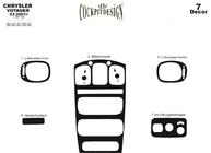 Chrysler Voyager 2001-2007 Armaturenbrett Abdeckungen (Meric) Foto 8