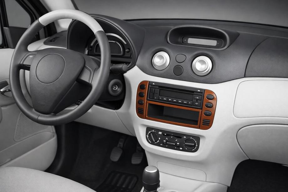 Citroen C-3 2002-2009 Armaturenbrett Abdeckungen (2001-2004) Aluminium Image