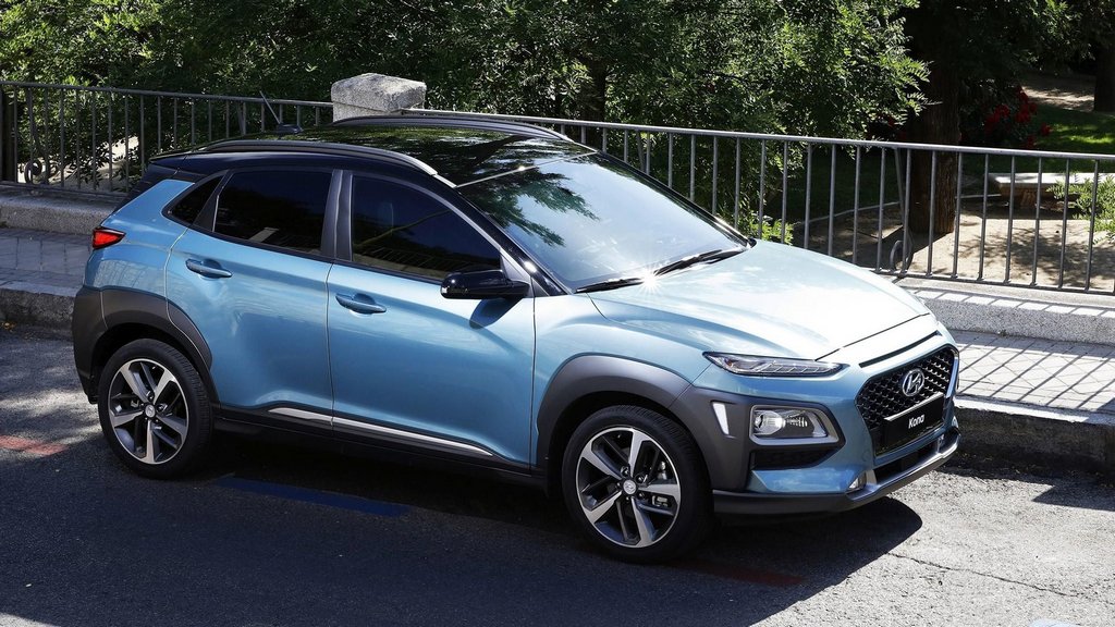 Bekanntschaft mit einem Crossover Hyundai Kona