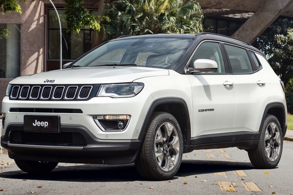 Übersicht Crossover Jeep Compass der neuesten Generation