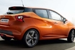 Übersicht der städtischen Fließheck Nissan Micra Foto 2