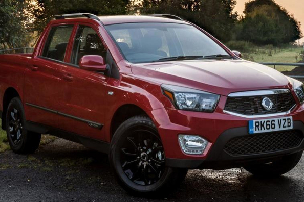 Durchsuchen Sie die aktualisierte SsangYong Musso Pick-up