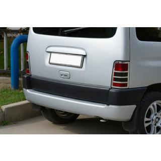 Chrom Rückleuchten Abdeckung (2 Stk., Edelstahl) Citroen Berlingo 1996-2008 Foto 1