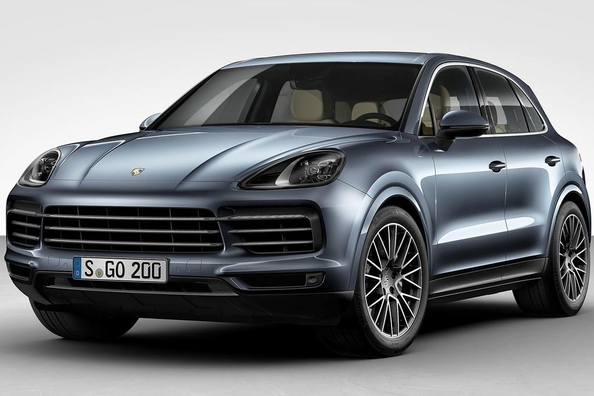 Übersicht der Frequenzweiche Porsche Cayenne Modelljahr 2018