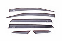 Hyundai Tucson TL 2016-2021 Windabweiser (6 Stk, Perflex) Foto 2