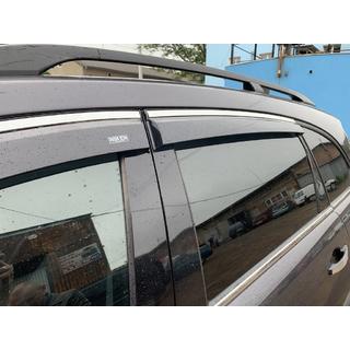 Windabweiser mit Chromleiste (4 Stk, Niken) Chevrolet Captiva 2006-2019 Foto 3