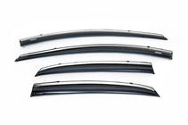Hyundai I-30 2012-2017 Windabweiser mit Chromleiste HB (4 Stk, Niken) Foto 2