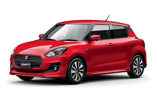 Übersicht über kompakte Fließheck Suzuki Swift