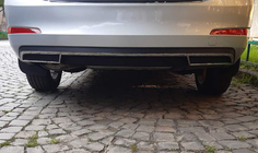 Skoda Octavia III A7 2013-2019 Heckdiffusor-Umrandung (2013-2017, Edelstahl) Foto 6