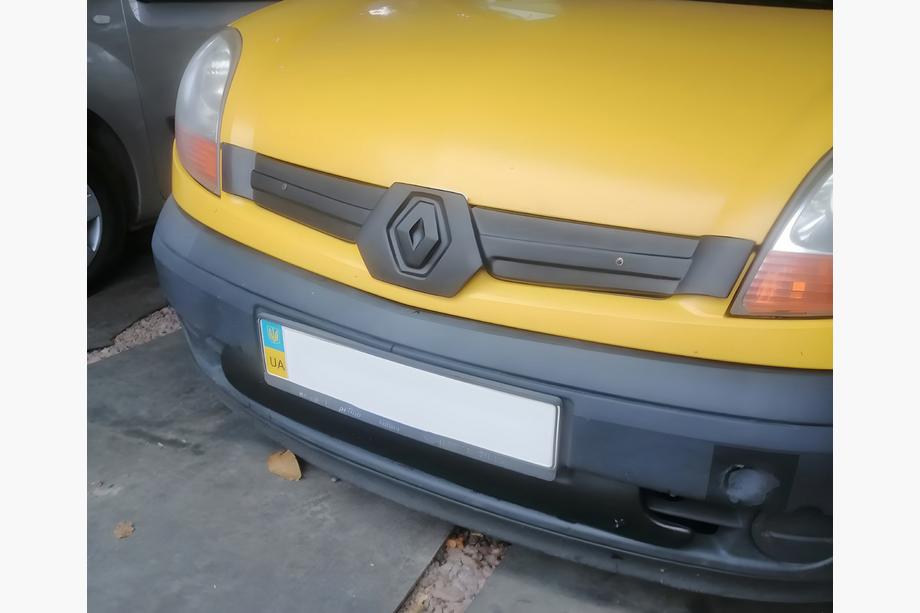Renault Kangoo 1998-2008 Obere Wintergrillabdeckung (2003-2008) glänzend Image