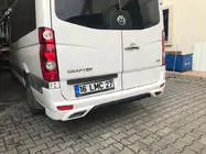 Mercedes Sprinter W906 2006–2018 Heckstoßstangenabdeckung V2 (grundiert zum Lackieren) Foto 1