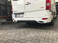 Mercedes Sprinter W906 2006–2018 Heckstoßstangenabdeckung V2 (grundiert zum Lackieren) Foto 3