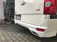 Mercedes Sprinter W906 2006–2018 Heckstoßstangenabdeckung V2 (grundiert zum Lackieren) Foto 2