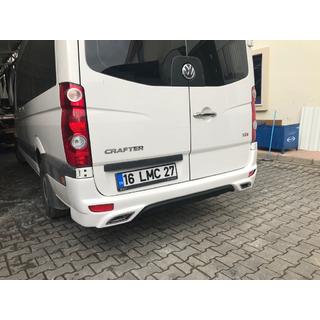 Heckstoßstangenabdeckung V2 (grundiert zum Lackieren) Foto 1