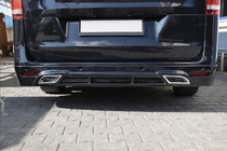 Mercedes Vito/V-class W447 2014- Heckstoßstangenabdeckung V2 (grundiert zum Lackieren) Foto 1