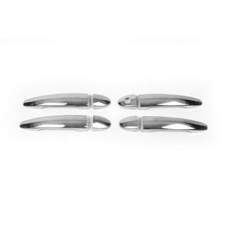Chrom Türgriffblenden (4 Stk, Edelstahl) BMW 5 Series E60/E61 2003-2010 Foto 2