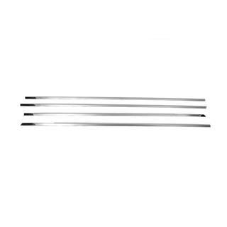 Fensterzierleisten Edelstahl (4 Stk) Skoda Superb 2001-2009 Foto 3