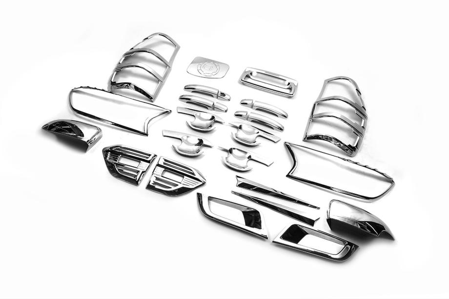 Ford Ranger 2011–2022 Verkleidungssatz 2015+ (Chrom ABS) Image