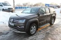 Volkswagen Amarok 2010-2022 Türleisten OmsaLine (6 Stk, ABS) Foto 4
