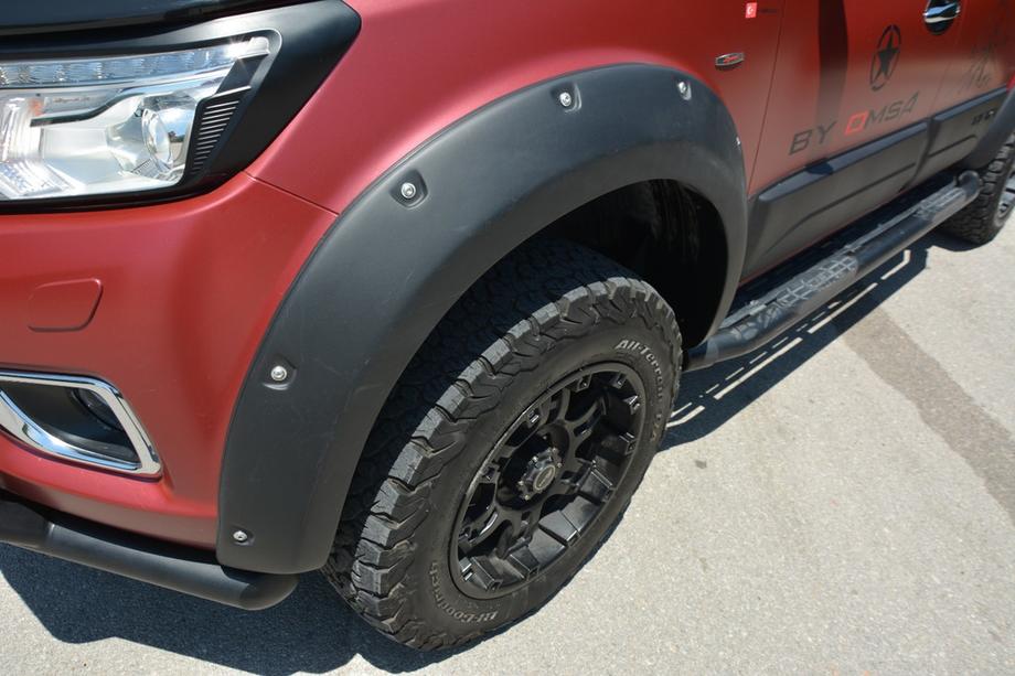 Nissan Navara/NP300 2016- Kotflügelverbreiterungen (Meliset) Image