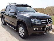 Volkswagen Amarok 2010-2022 Windabweiser Frontscheibe (Meliset) Foto 3