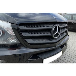 Kühlergrill Abdeckungen (6 Stk, Carbon) Mercedes Vito/V-class W447 2014- Foto 1