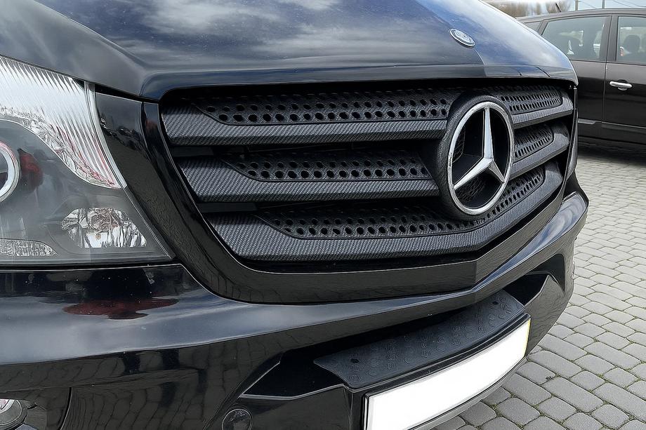 Mercedes Vito/V-class W447 2014- Kühlergrill Abdeckungen (6 Stk, Carbon) Image