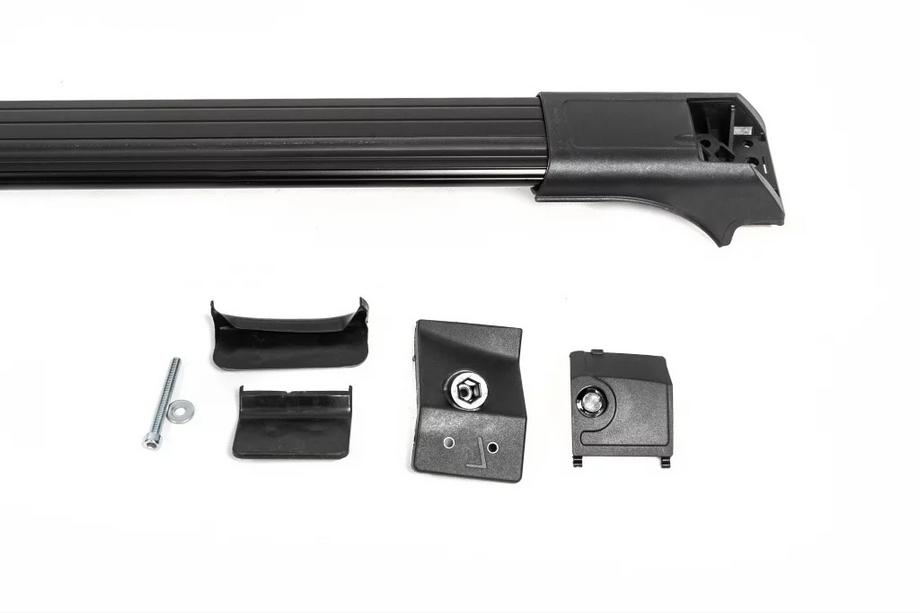 Range Rover Sport 2014-2022 Dachträger für normale Reling ohne Schloss Flybar V1 (2 Stk) bis 110 cm, grau Foto 9