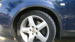 Audi A6 C5 1997-2001 Radlaufverbreiterungen (4 Stk, schwarz) Foto 2