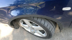 Audi A6 C5 1997-2001 Radlaufverbreiterungen (4 Stk, schwarz) Foto 3