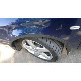 Radlaufverbreiterungen (4 Stk, schwarz) Audi A6 C5 1997-2001 Foto 3