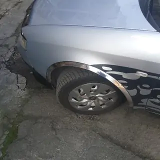 Radlaufverkleidungen (4 Stk, Edelstahl) Audi A6 C5 1997-2001 Foto 1