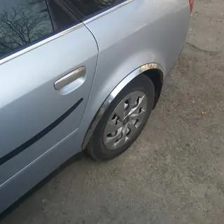 Radlaufverkleidungen (4 Stk, Edelstahl) Audi A6 C5 1997-2001 Foto 3