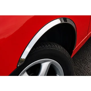 Radlaufleisten Edelstahl (4 Stk) Citroen Jumper 2007-2025 Foto 1
