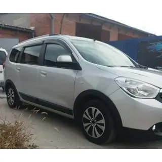 Radlaufverbreiterungen (4 Stk, schwarz) Dacia Lodgy 2012-2022 Foto 3