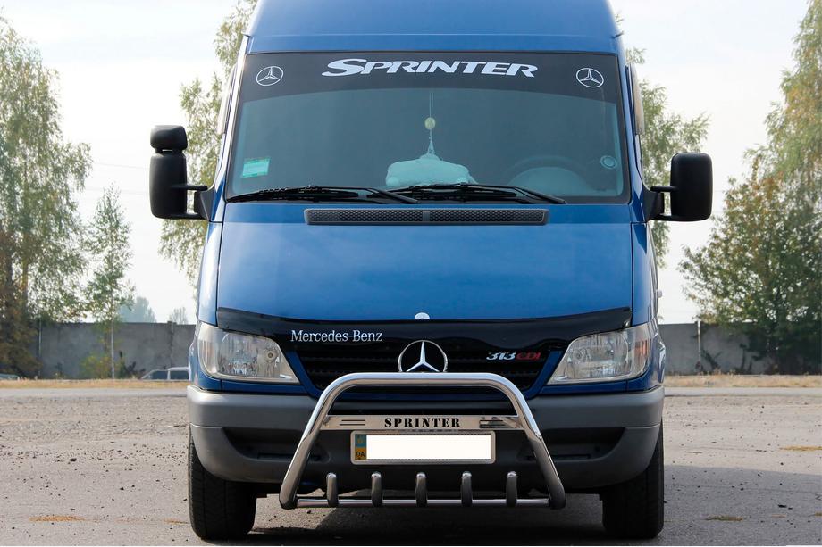 Mercedes Sprinter W901/902/903/904/905 1995–2006 Frontbügel WT004 (Edelstahl) Image