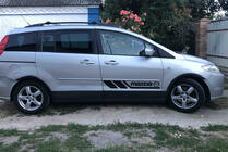 Mazda 5 2005-2009 Radlaufverbreiterungen (4 Stk, schwarz) Foto 2